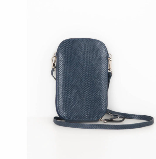 2-in-1 Wallet/Small Crossbody Bag w/ Removable Strap - Navy