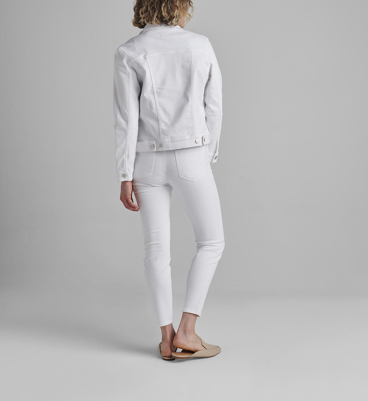 Jag Jeans Kiara Classic Denim Jacket- White